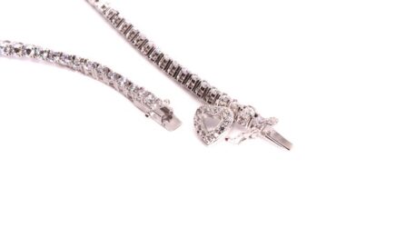 SILVER HEART BRACELET